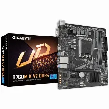 Tarjeta Madre Gigabyte B760m K V2 Ddr4, Lga 1700, M-atx, 2xram Ddr4 Dimm
